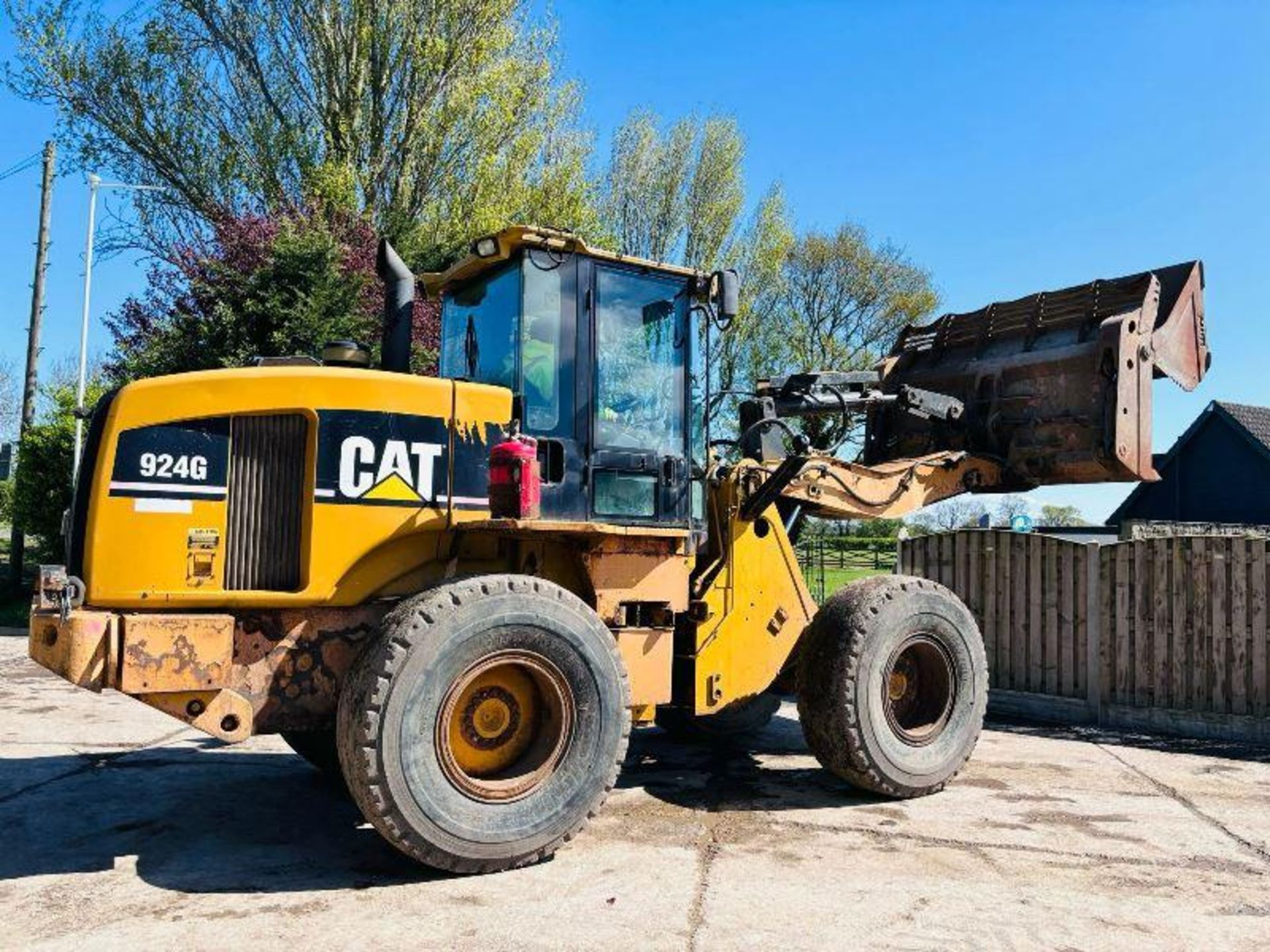 CATERPILLAR 924G 4WD LOADING SHOVEL C/W FOUR IN ONE BUCKET - Bild 3 aus 18