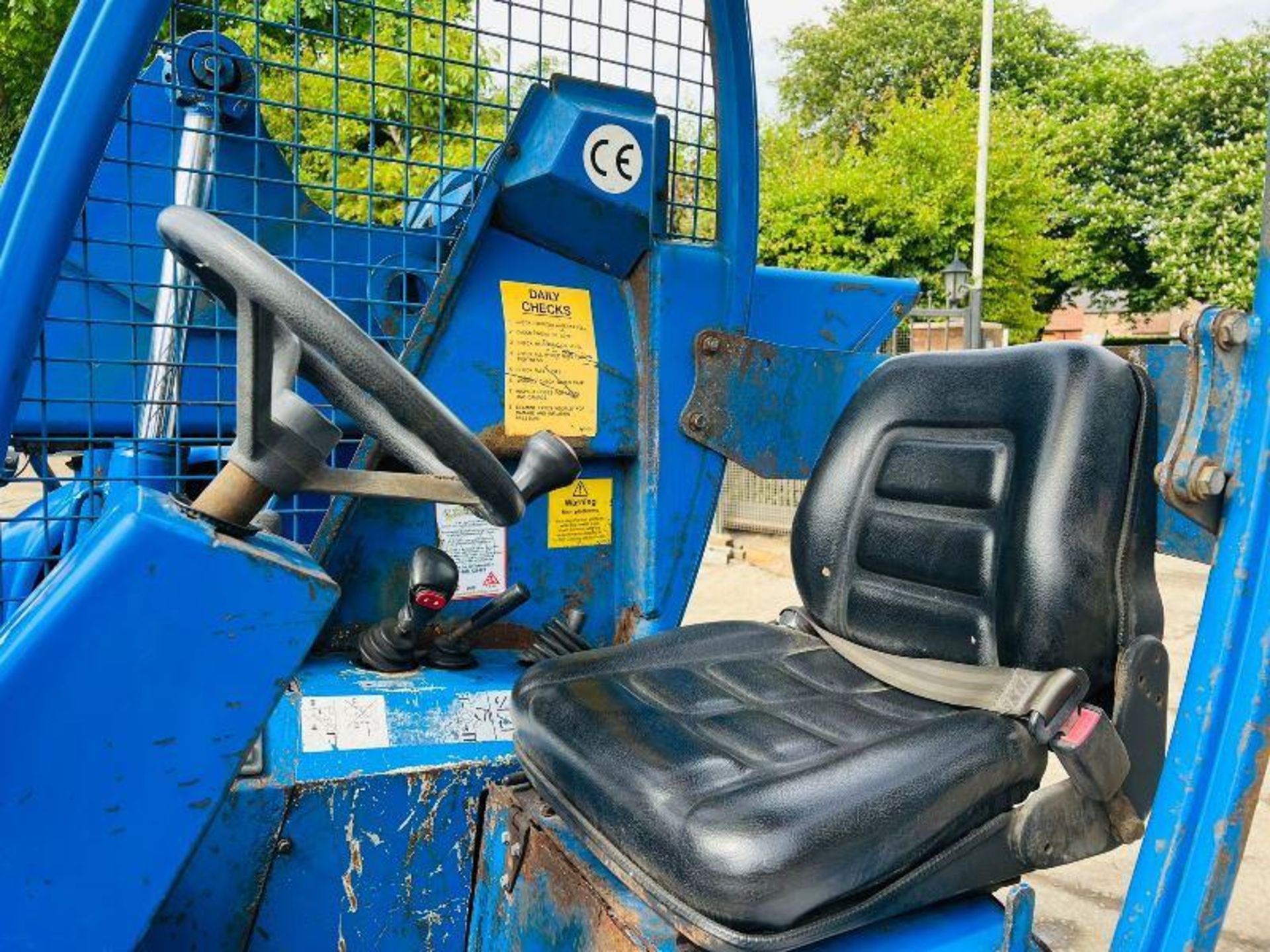 MANITOU MANI TRANSPORT TRUCK MOUNTED FORKLIFT  - Image 7 of 14