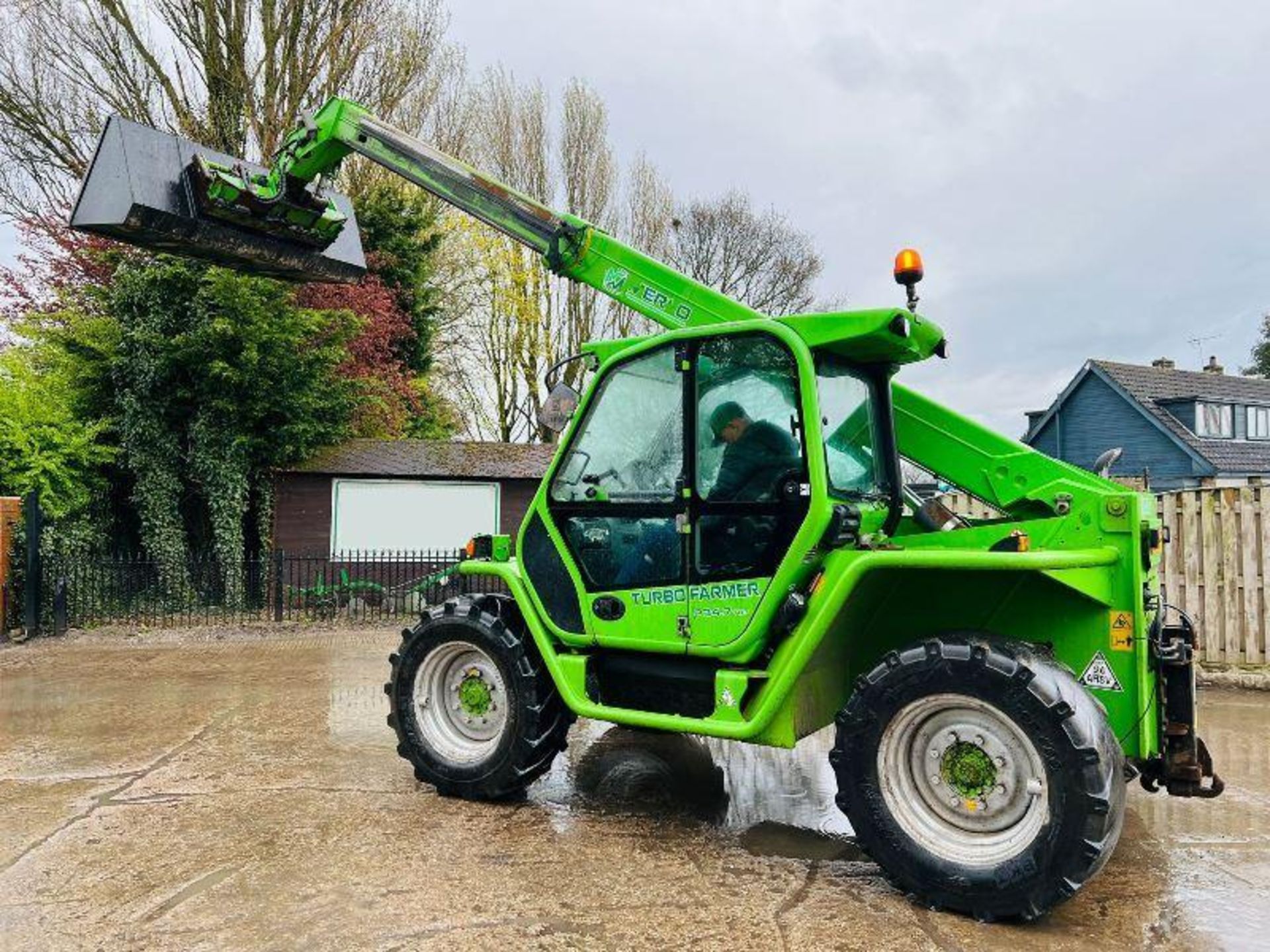 MERLO P34.7 4WD TELEHANDLER*YEAR 2013, AG SPEC* C/W PICK UP HITCH - Bild 5 aus 20