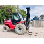 MANITOU M26-4 ROUGH TERRIAN 4WD FORKLIFT C/W PICK UP HITCH