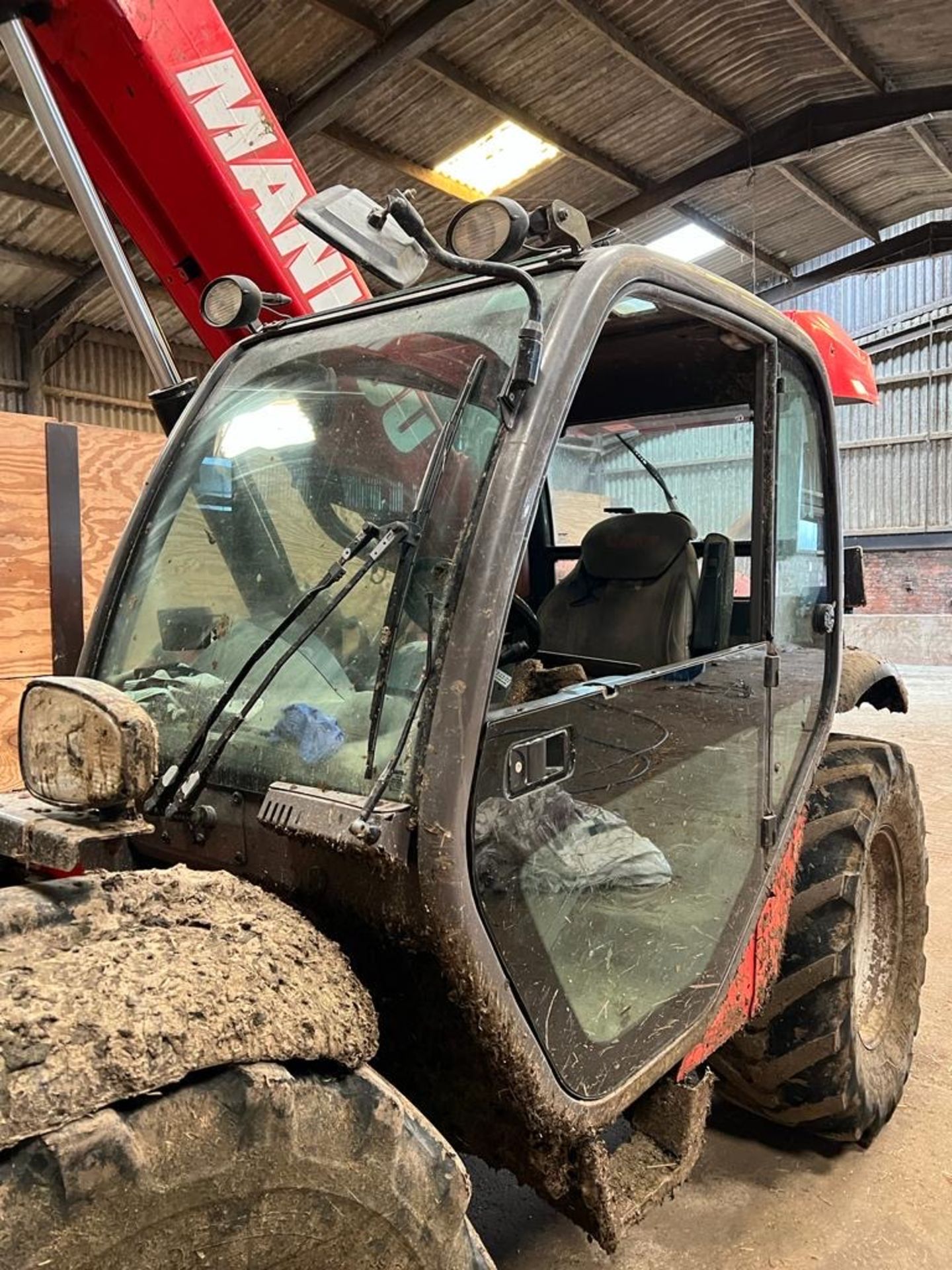 2014 MANITOU MLT629 TELEHANDLER - 7900 HOURS - Image 8 of 10