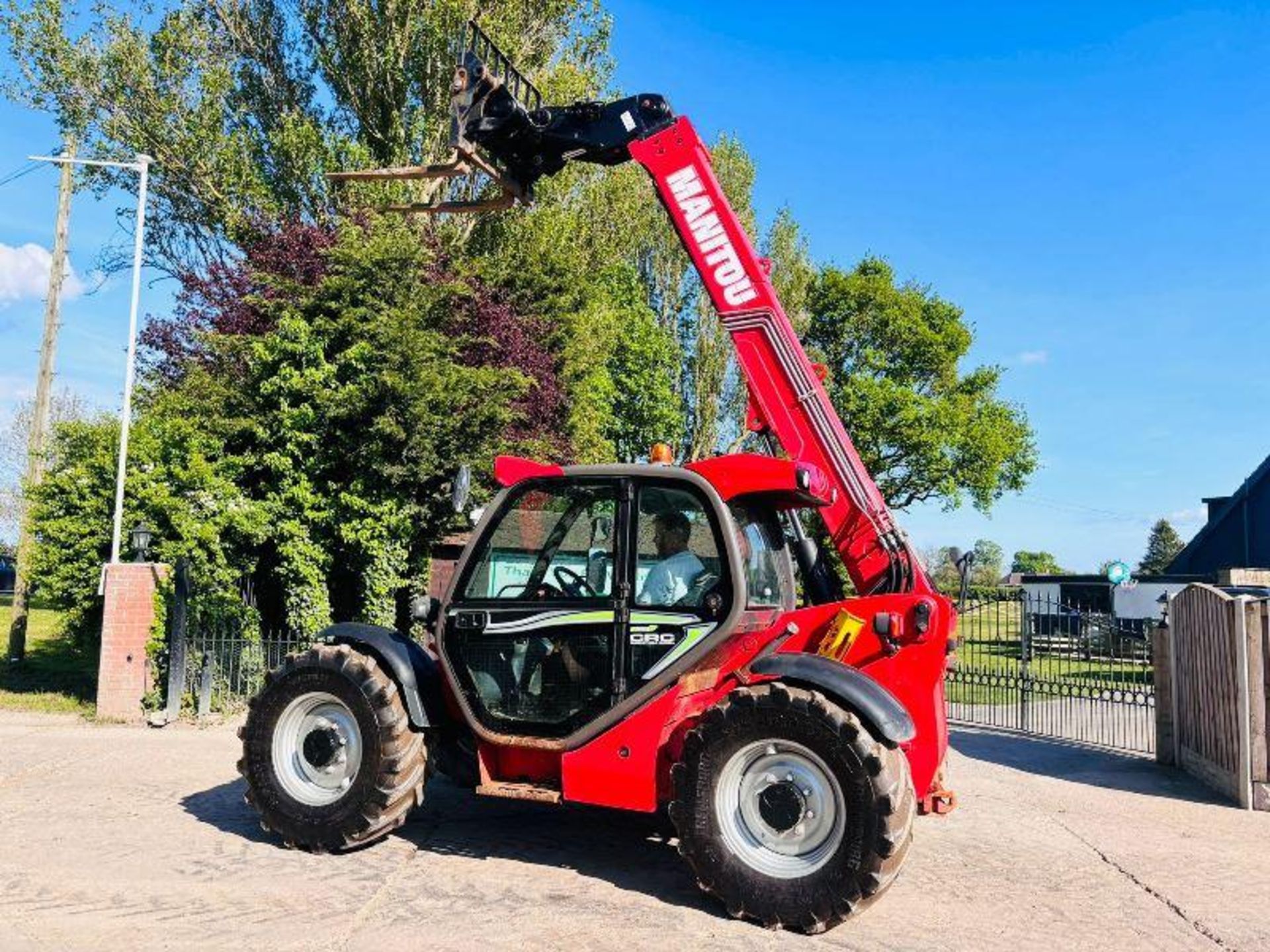 MANITOU MLT735 TELEHANDLER *AG-SPEC, YEAR 2015* C/W PUH & TINES - Bild 4 aus 19