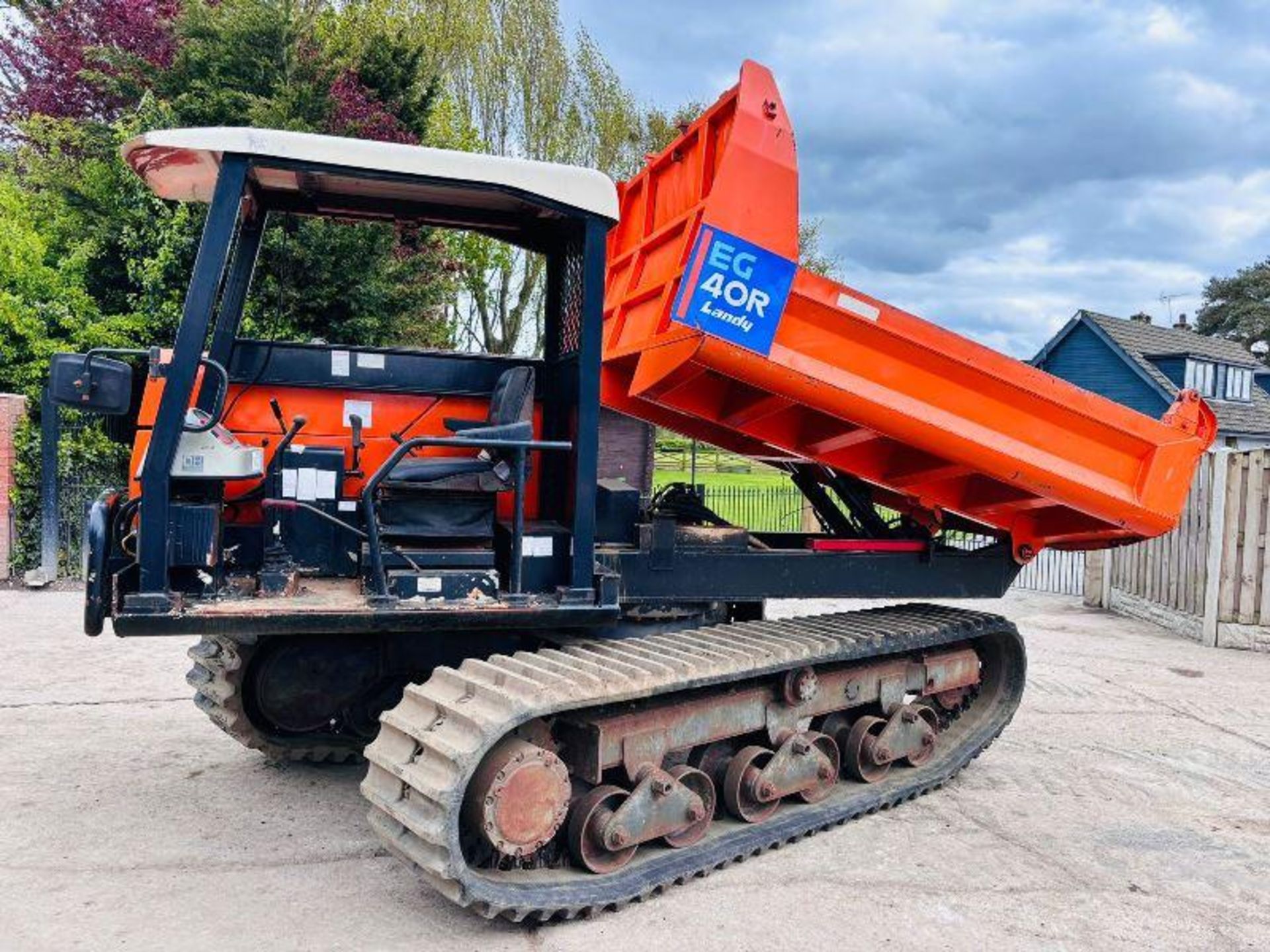 HITACHI EG40R TRACKED DUMPER *360 DEGREE SLEW* C/W RUBBER TRACKS