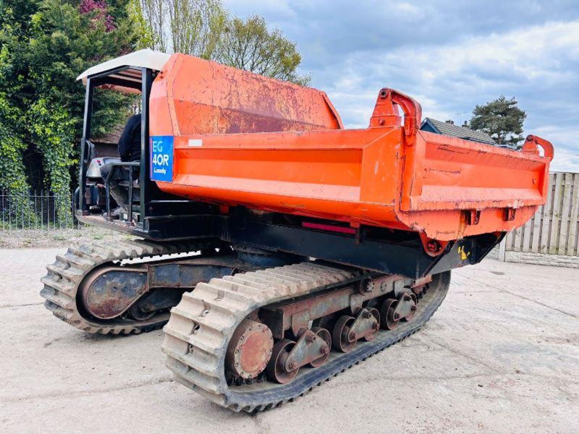 HITACHI EG40R TRACKED DUMPER *360 DEGREE SLEW* C/W RUBBER TRACKS - Bild 12 aus 18