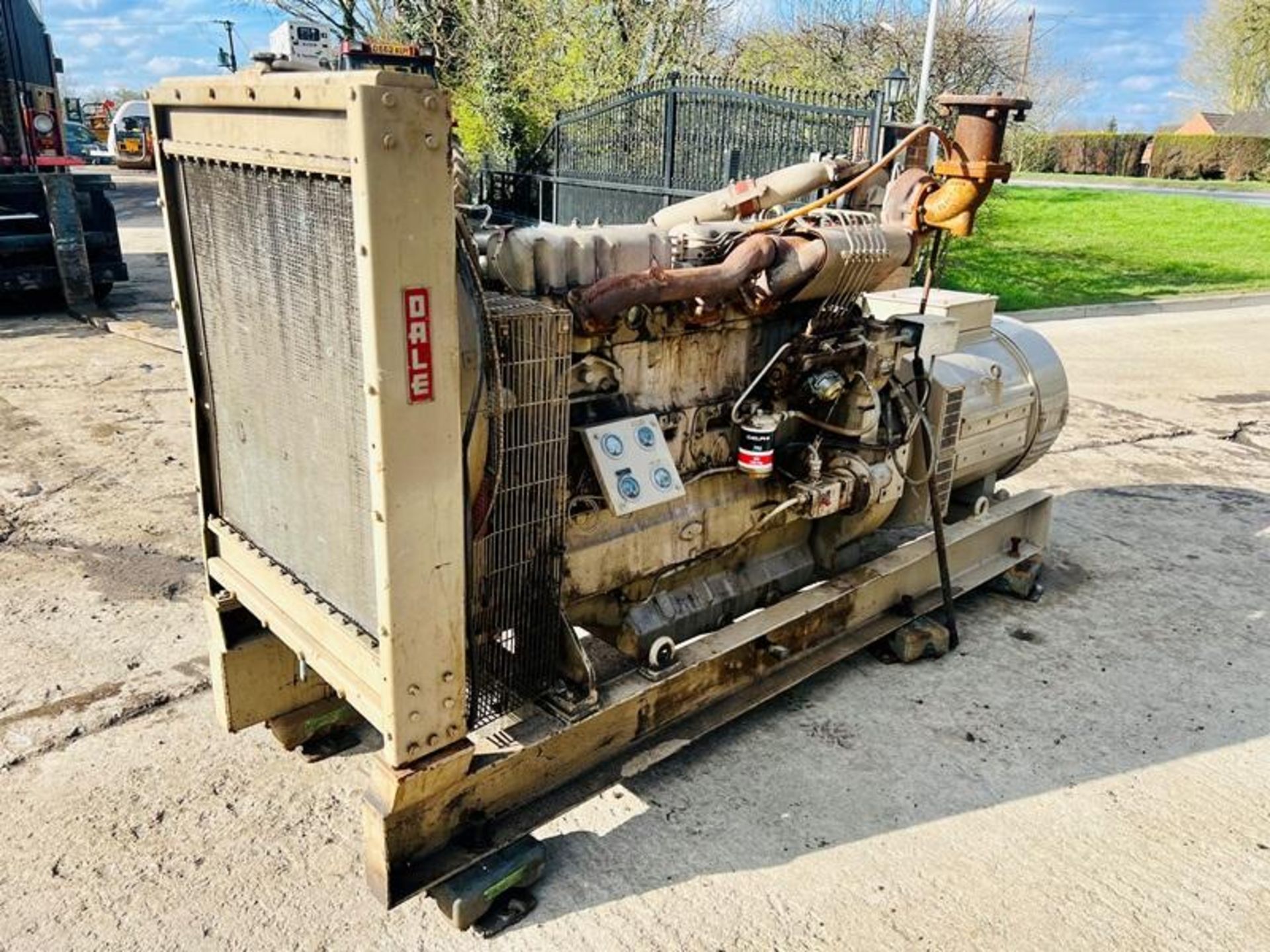 DALE 146KVA GENERATOR C/W DORMAN ENGINE - Image 8 of 8