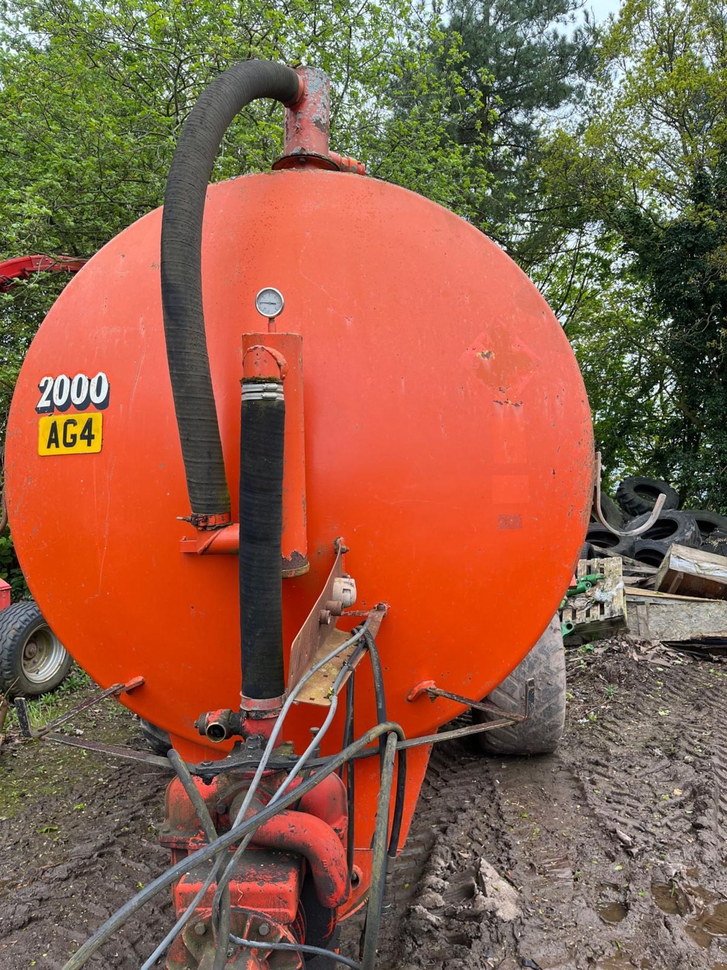 ABBEY 2000 GALLONS SLURRY TANKER - Image 3 of 8