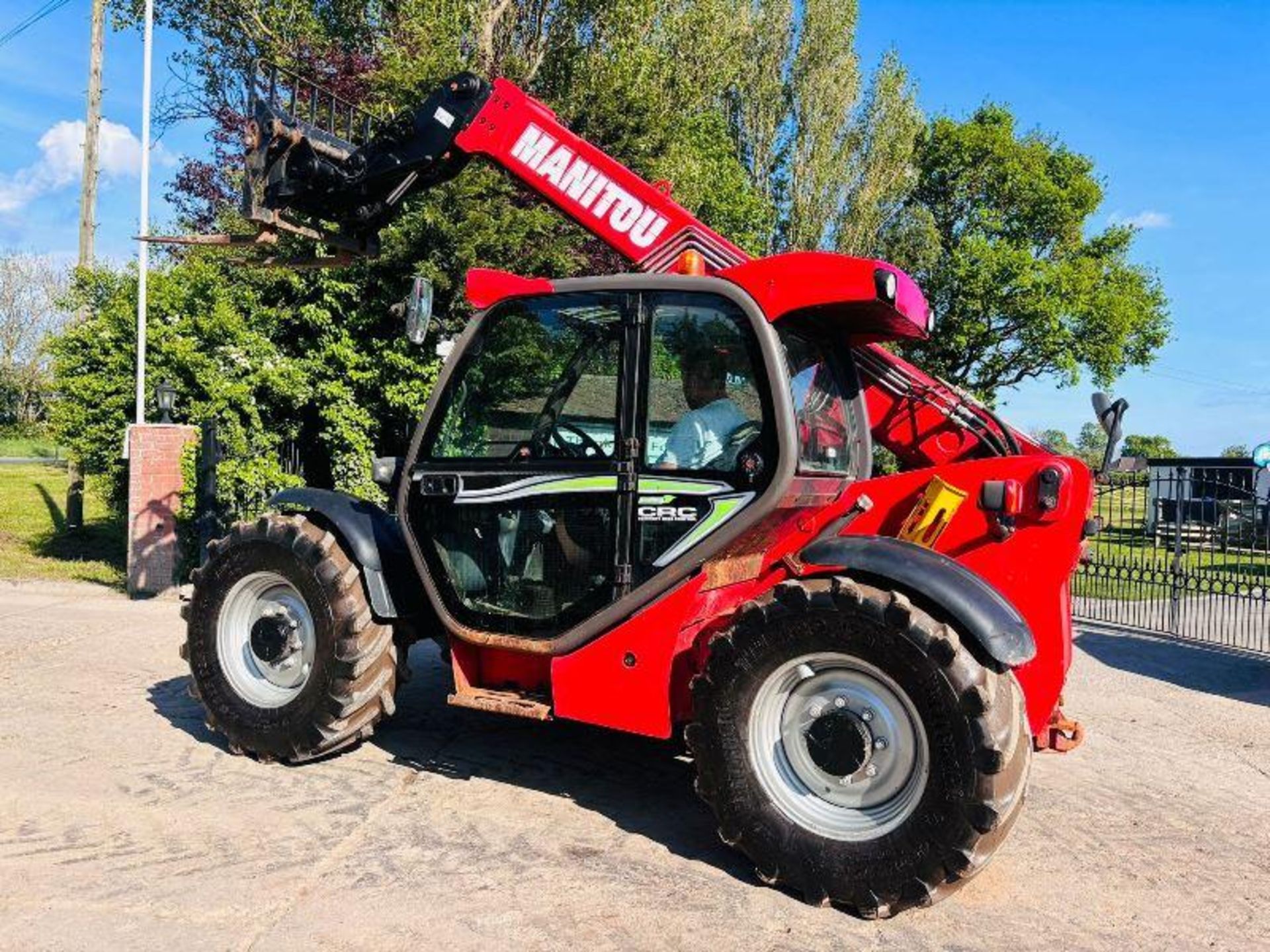 MANITOU MLT735 TELEHANDLER *AG-SPEC, YEAR 2015* C/W PUH & TINES. - Image 12 of 19