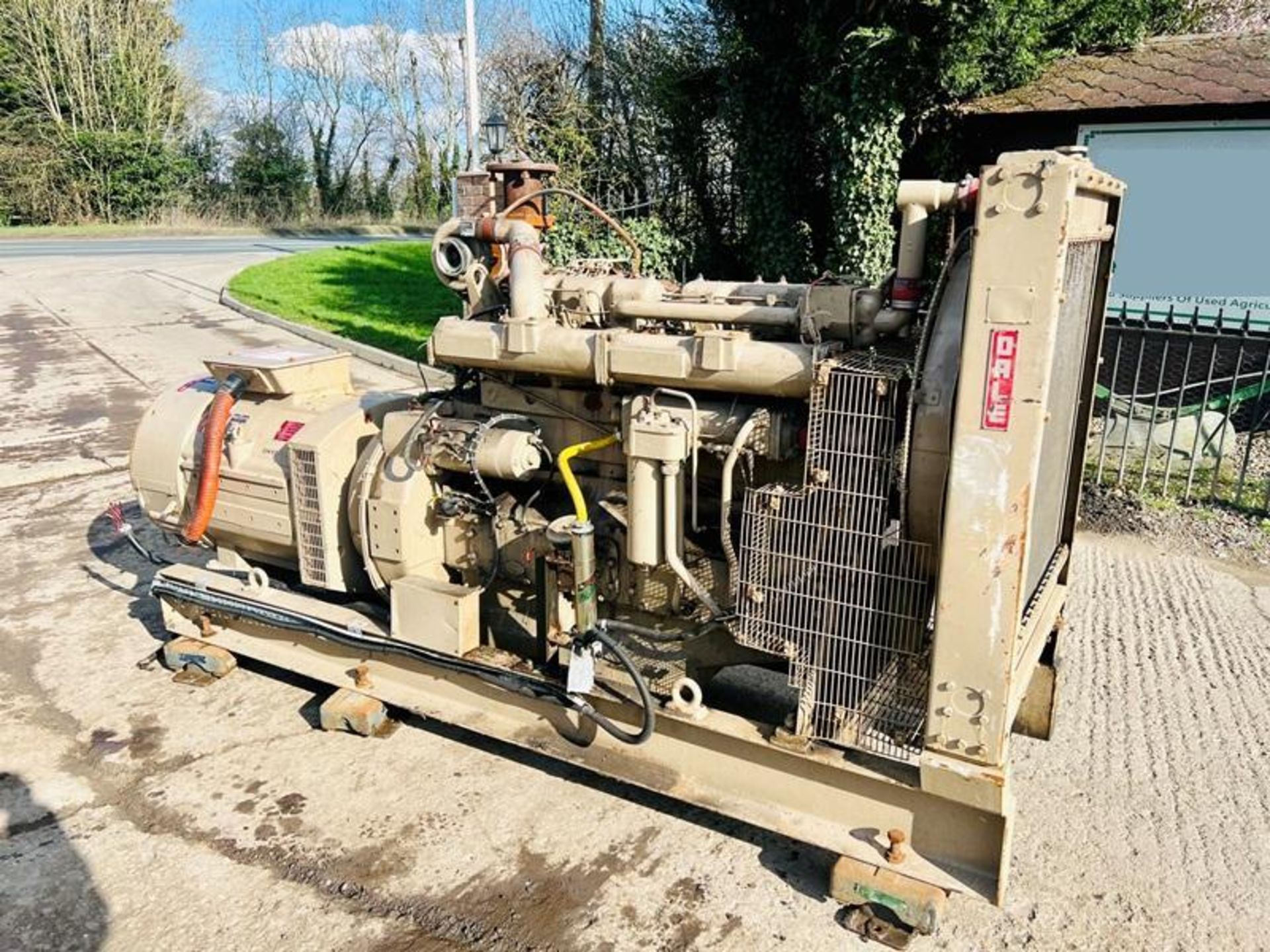 DALE 146KVA GENERATOR C/W DORMAN ENGINE - Bild 7 aus 8