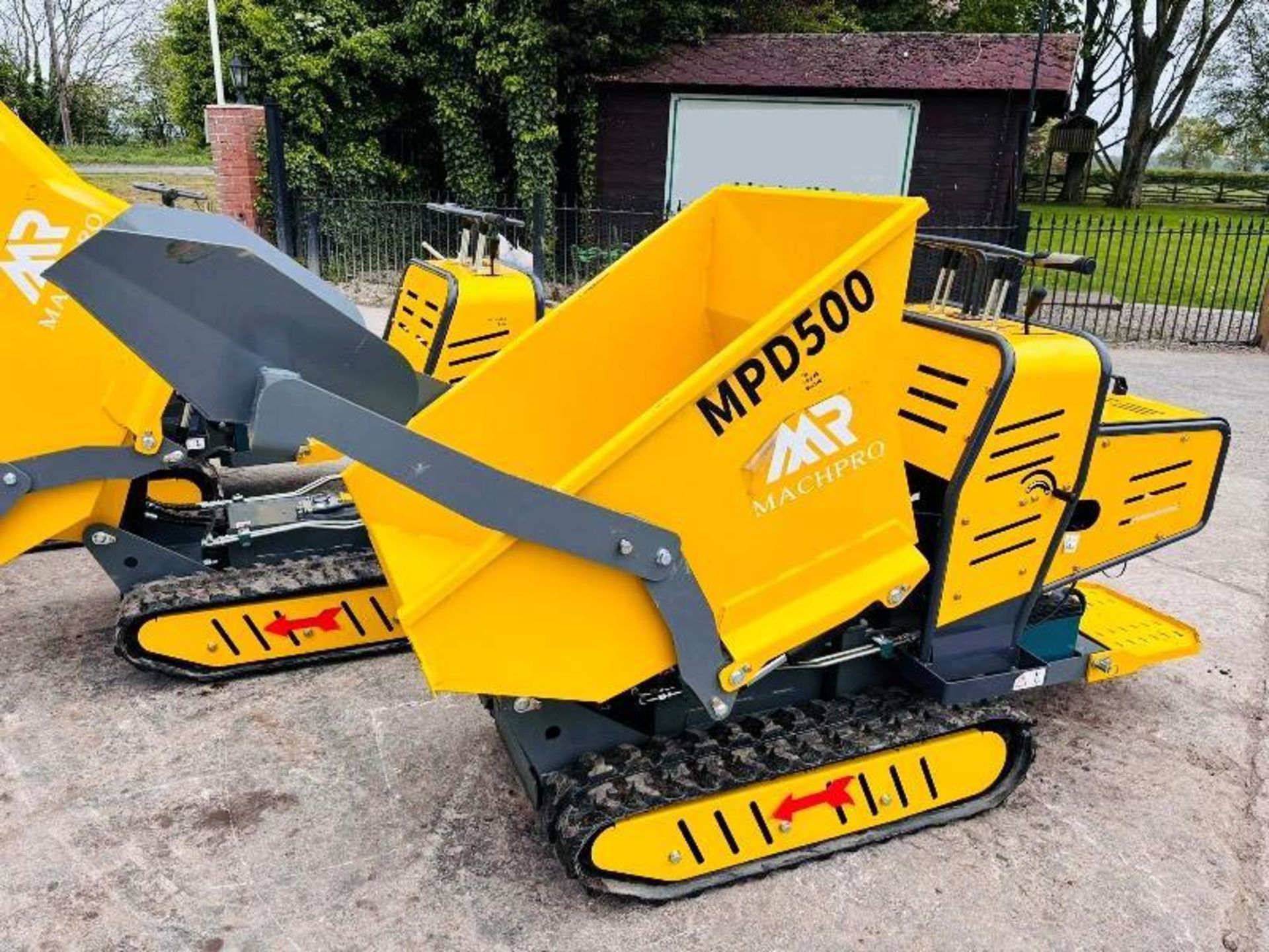 NEW UNUSED MPD500 SELF LOADING PEDESTRIAN DUMPER *YEAR 2024* - Image 3 of 19