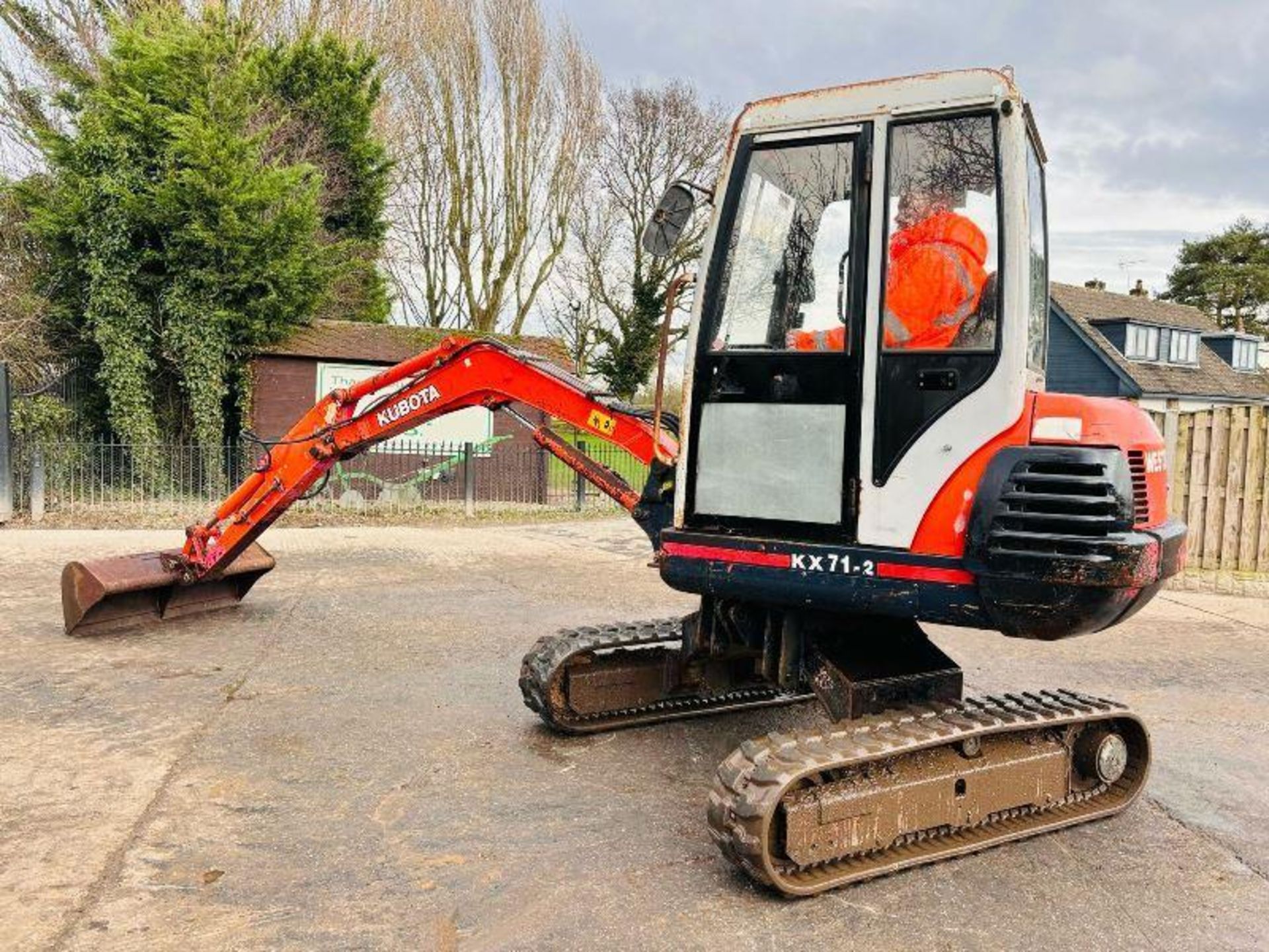 KUBOTA KX71-2 TRACKED EXCAVATOR C/W HIGH CLEARENCE - Image 3 of 13