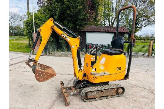 JCB 8008 EXCAVATOR *YEAR 2018, 1398 HOURS* C/W EXPANDING TRACKS - Image 1 of 12