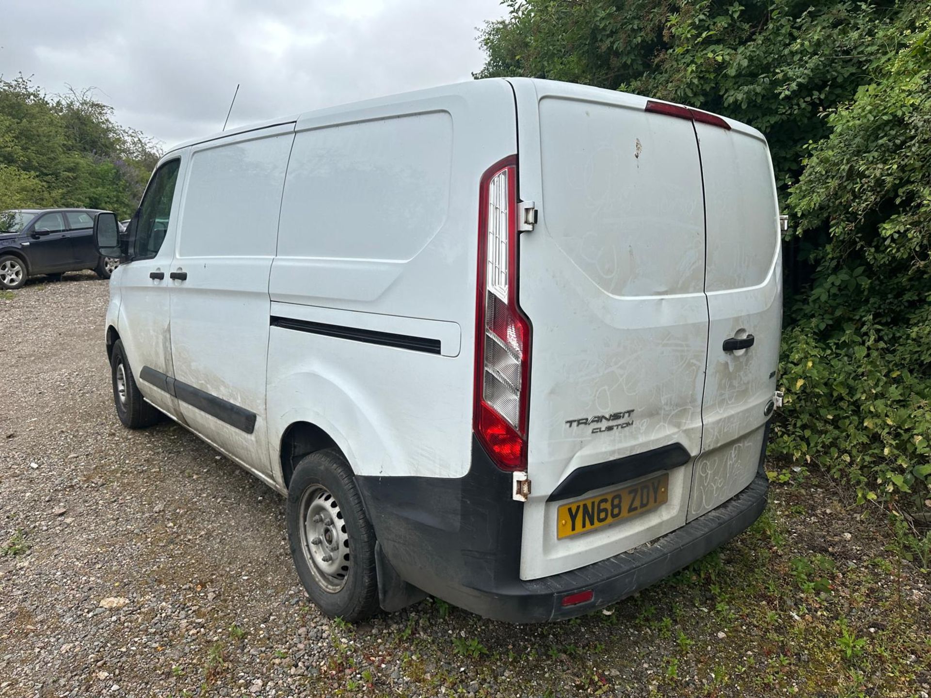 2018 68 FORD TRANSIT CUSTOM PANEL VAN - 109K MILES - 1 KEY - EURO 6 - Image 2 of 8