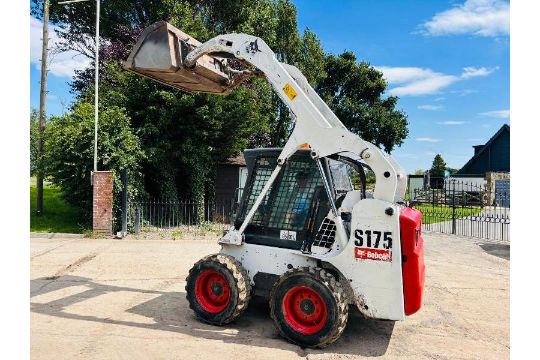 BOBCAT S175 4WD SKIDSTEER *HIGH LIFT & HIGH FLOW* C/W BUCKET - Image 12 of 18