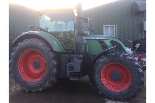 2016 FENDT 724 PROFI PLUS TRACTOR - 6300 HOURS - Image 4 of 5