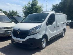 2017 (67) RENAULT TRAFIC SL27 DCI 120 BUSINESS FRIDGE VAN - 87K MILES - BODYWORK REEQUIRES TLC