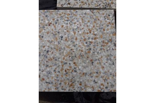 1 PALLET OF TERRAZZO FLOOR TILES - 24 SQ YRDS PER PALLET - RRP £1000 PER PALLET - Image 1 of 2