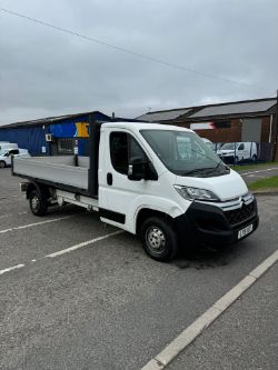 2019 19 CITROEN RELAY DROPSIDE LWB PANEL VAN - 128K MILES - EURO 6 - STARTS AND DRIVES