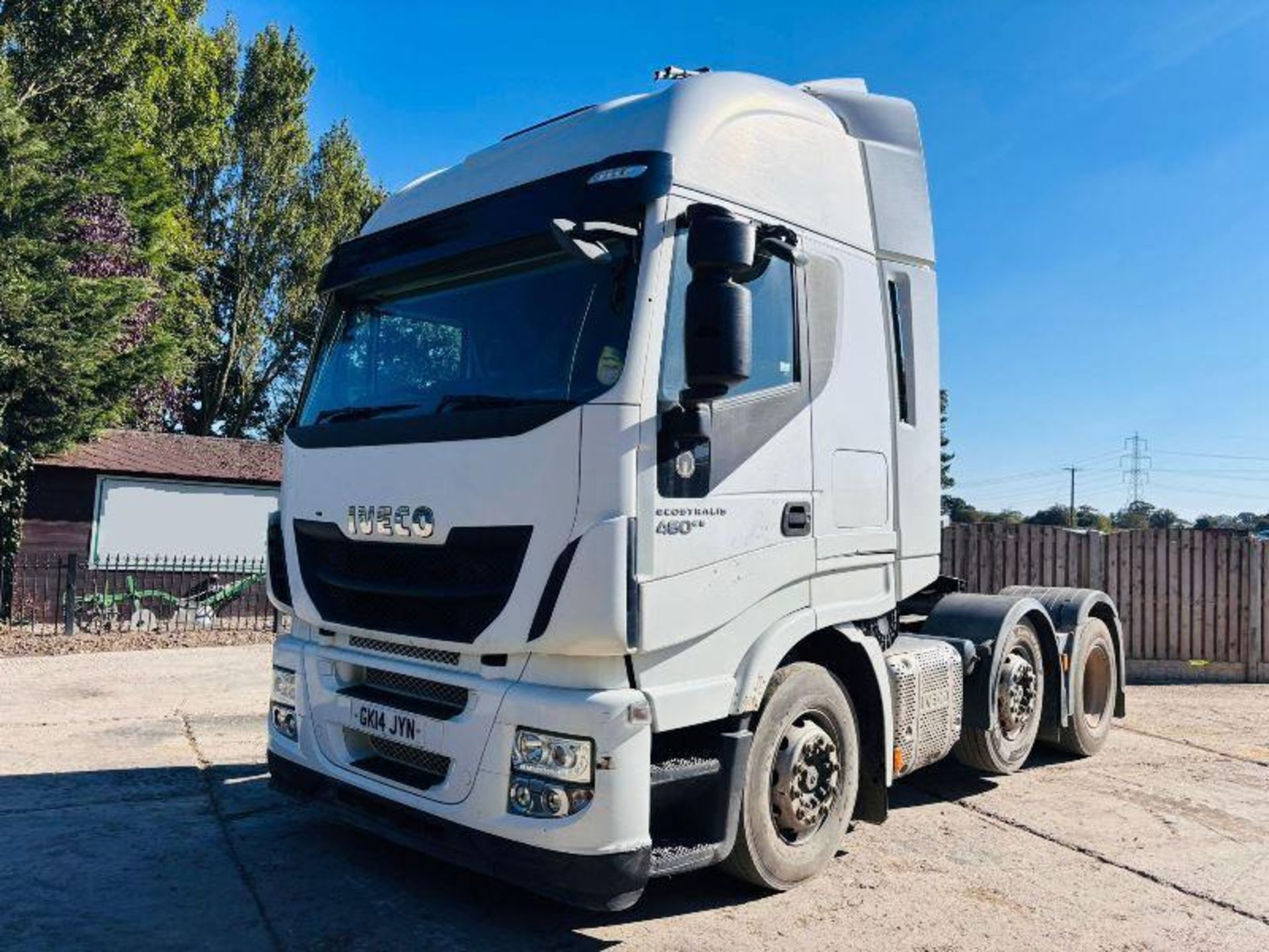 IVECO ECOSTRALLIS 460ES 6X2 TRACTOR UNIT *YEAR 2014, IN TEST* C/W MID LIFT - Image 3 of 18