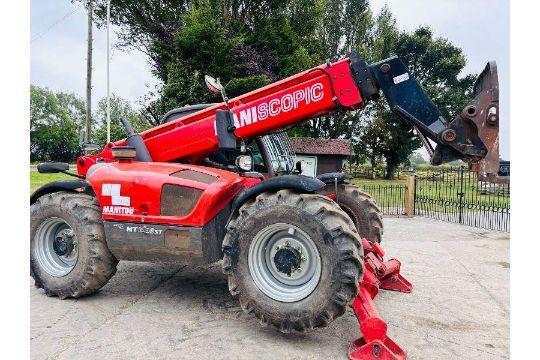 MANITOU MT1030 4WD TELEHANDLER *10METER, YEAR 2014* C/W PALLET TINES  - Image 10 of 18