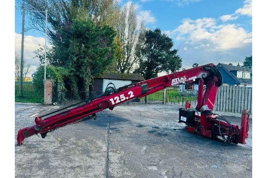 ATLAS TEREX 125.2 CRANE C/W PUSH OUT BOOM & SUPPORT LEGS - Image 6 of 11