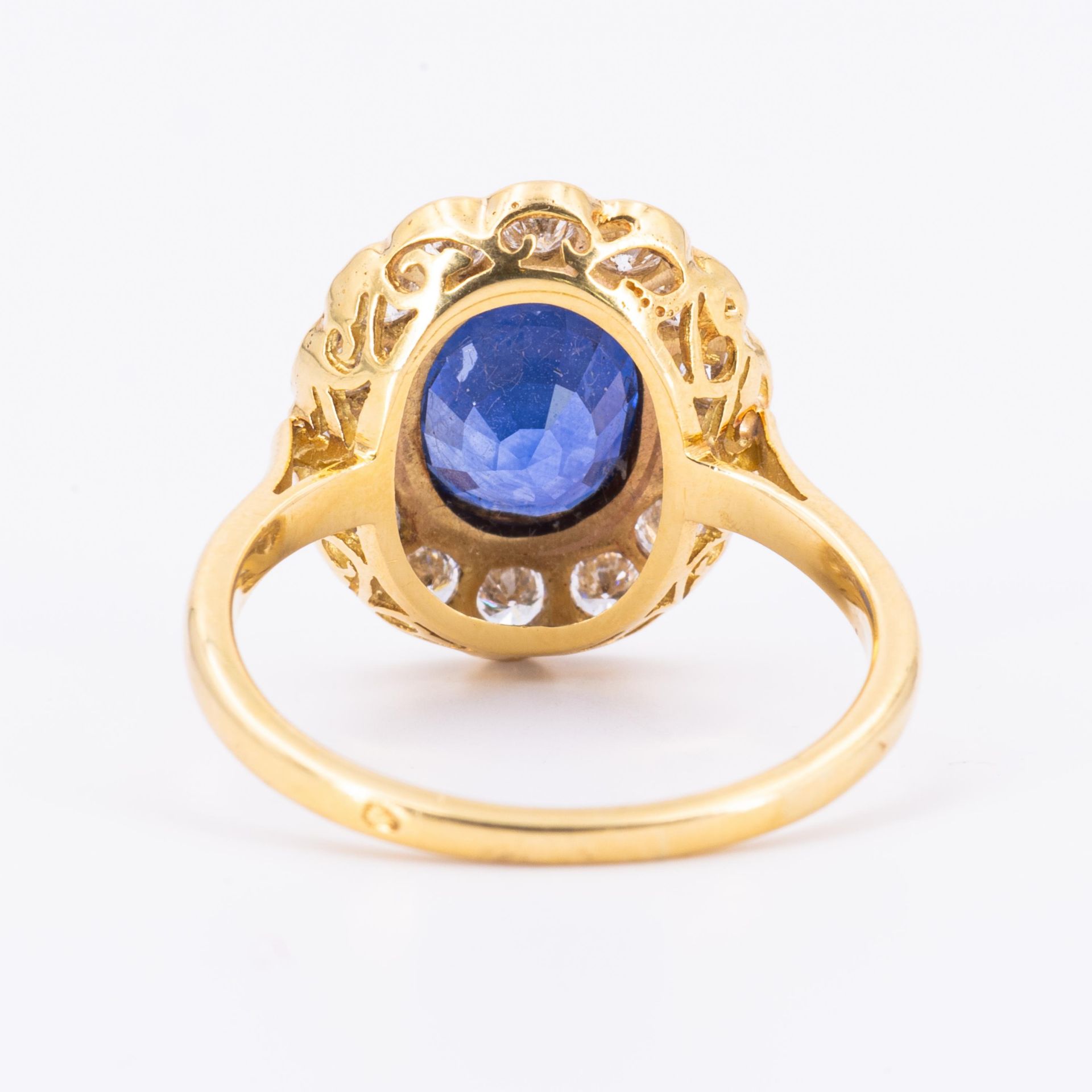 Saphir-Diamant-Ring - Image 3 of 5