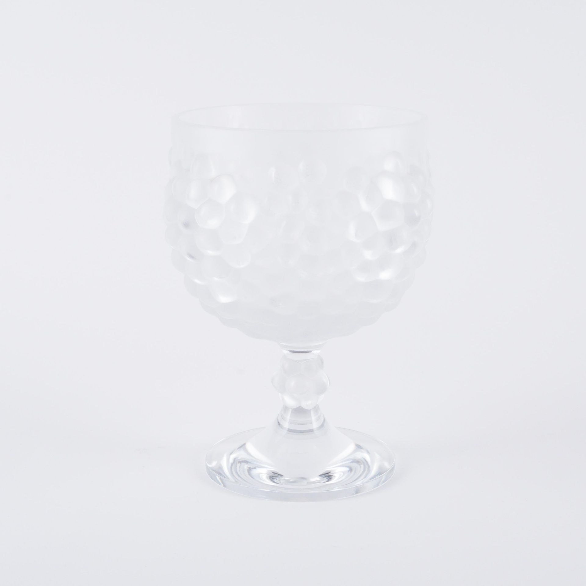 René Lalique: Großer Pokal mit Weintraubendekor - Image 4 of 6