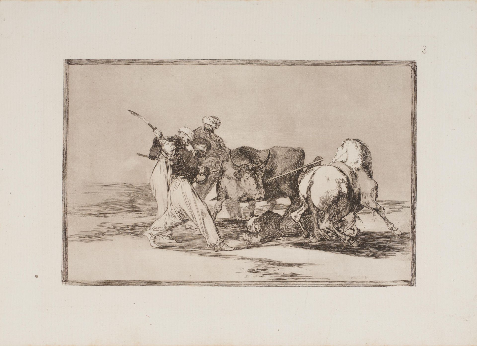 Francisco José de Goya y Lucientes: Stierkampf