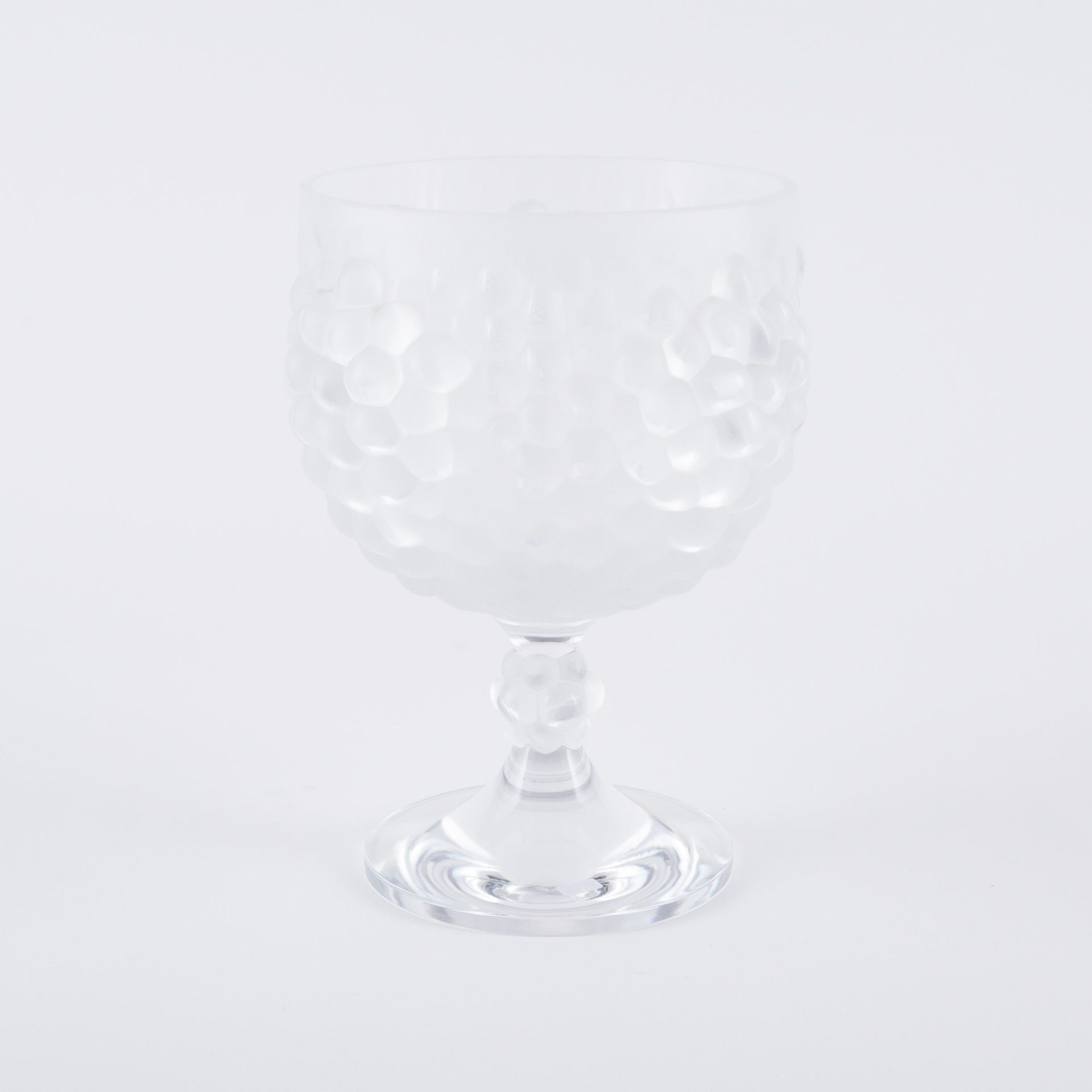 René Lalique: Großer Pokal mit Weintraubendekor - Image 2 of 6