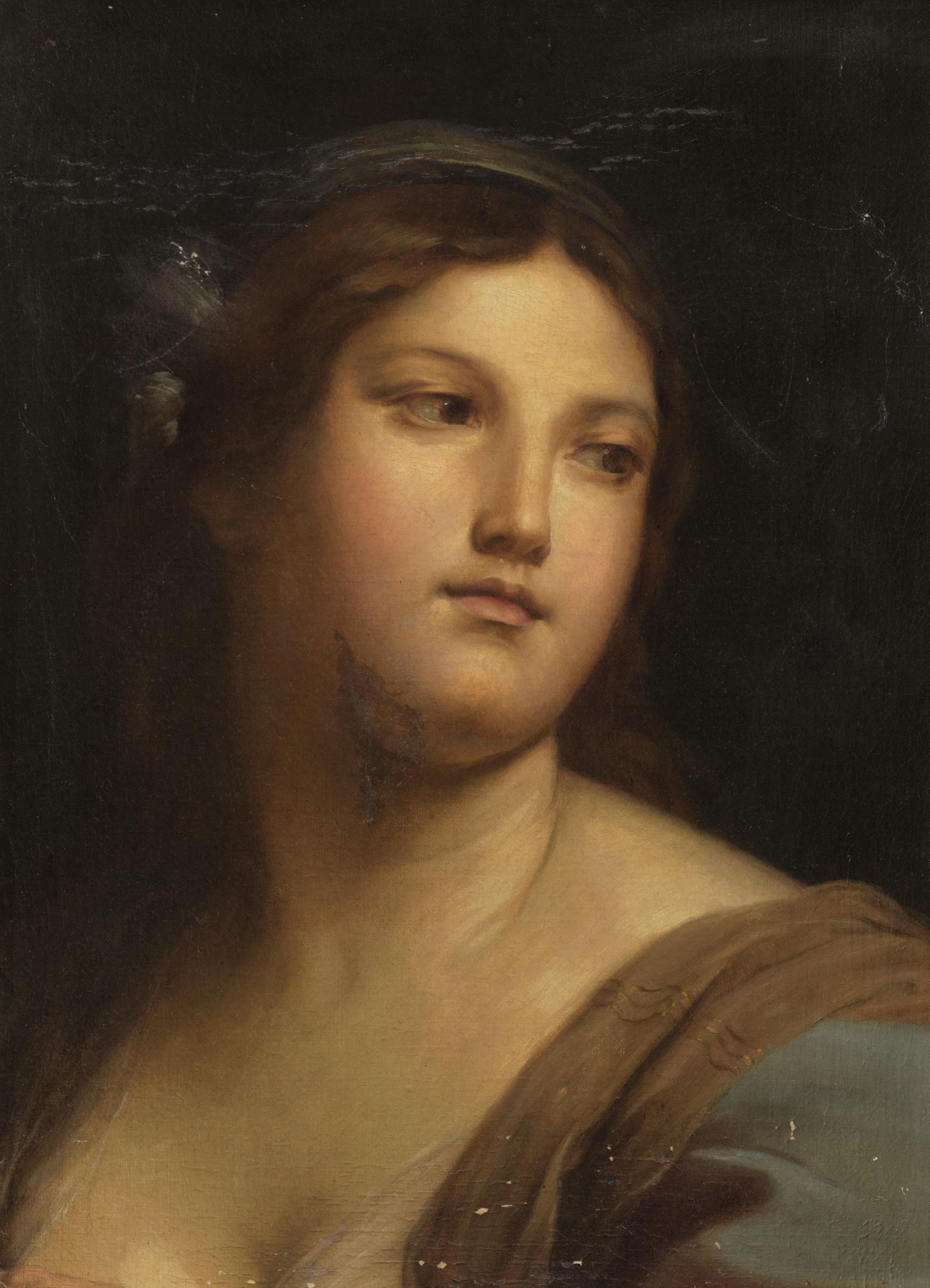 Carlo Maratta: Porträt der Tochter des Künstlers als Allegorie der Malerei