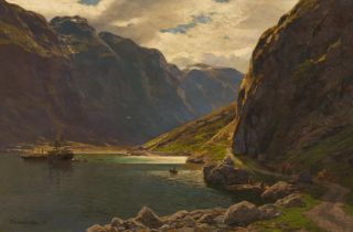 Themistokles von Eckenbrecher: Dampschiffe im Fjord