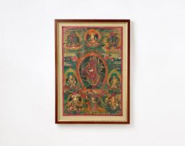 Thangka de Vajravarahi