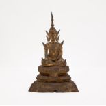 Thronender Buddha