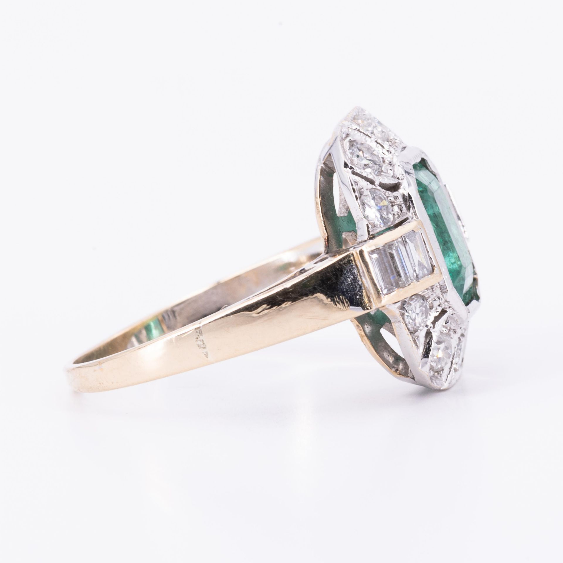 Smaragd-Diamant-Ring - Image 4 of 5