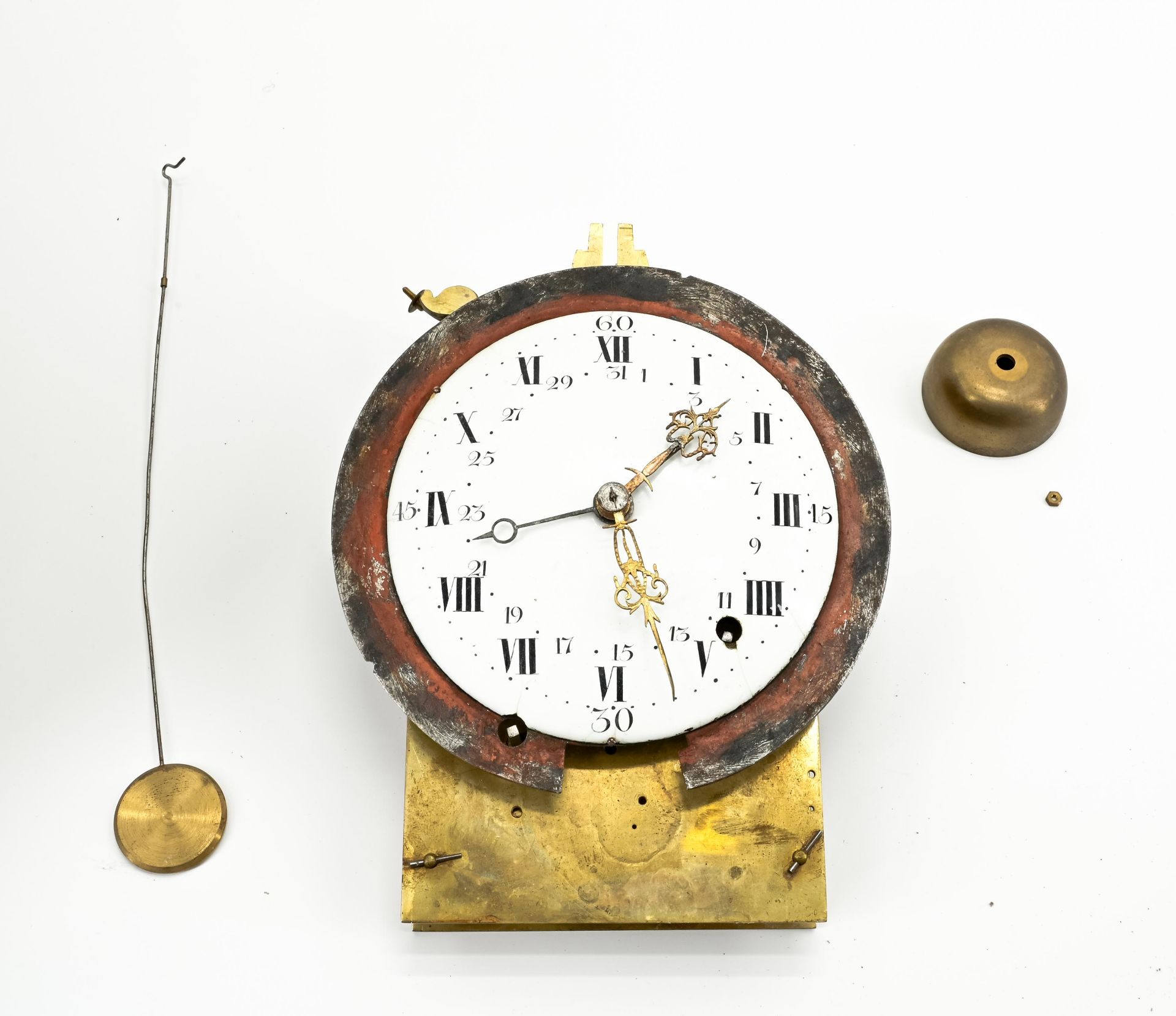Wohl Wien: Pendulum clock on console - Image 3 of 3