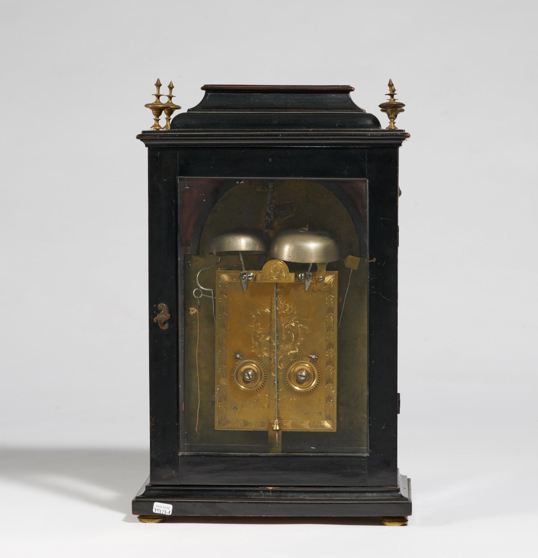 Carl Forstlechner: Bracket clock - Image 3 of 4