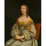 French School: Portrait of an Elegant Young Lady