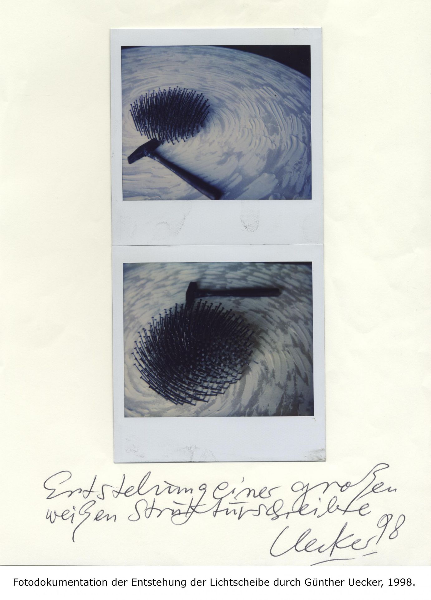 Günther Uecker: Lichtscheibe (Spirale) - Bild 9 aus 12