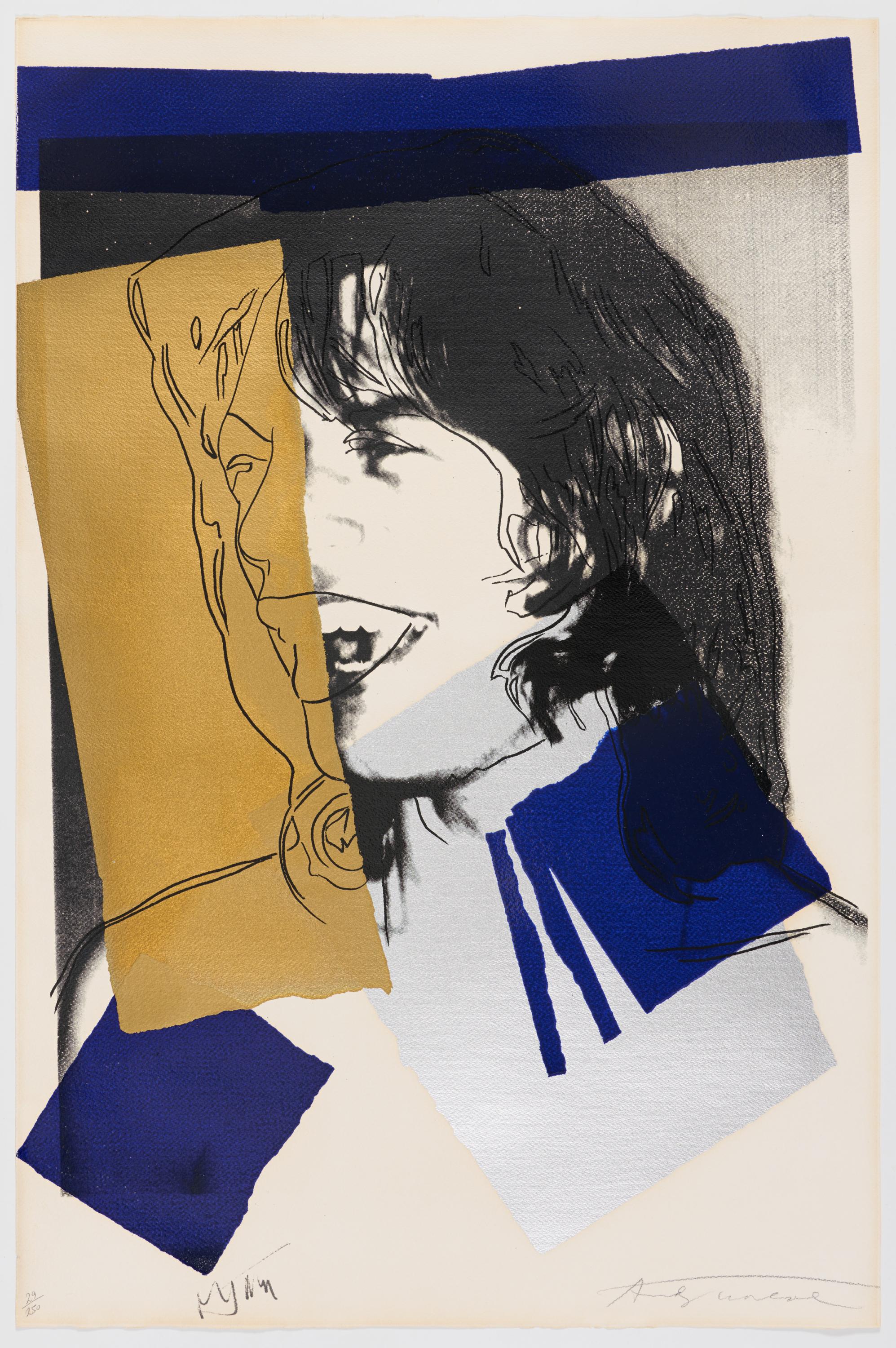 Andy Warhol: Mick Jagger - Image 2 of 4