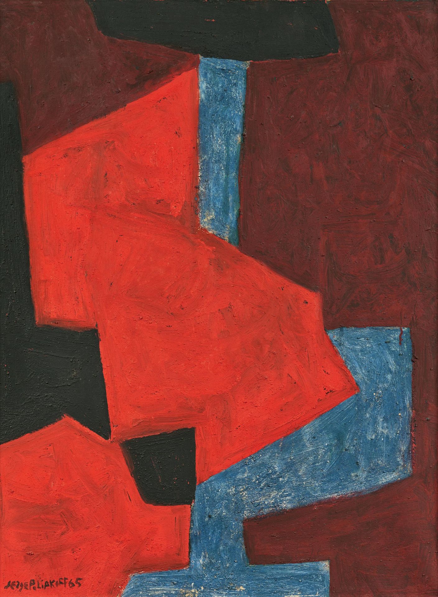 Serge Poliakoff: Composition abstraite