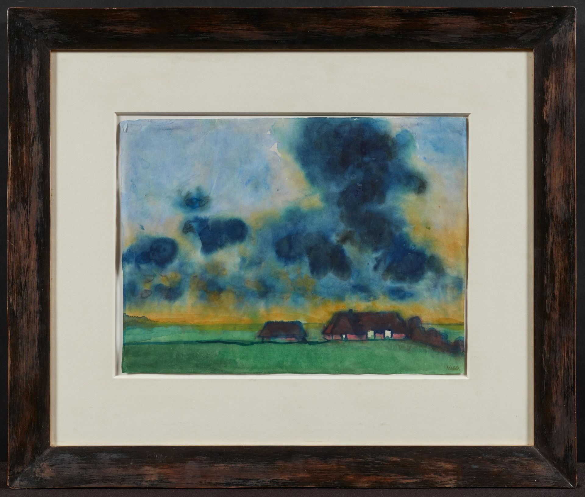 Emil Nolde: Bauernhof Hülltoft bei Seebüll - Bild 2 aus 4