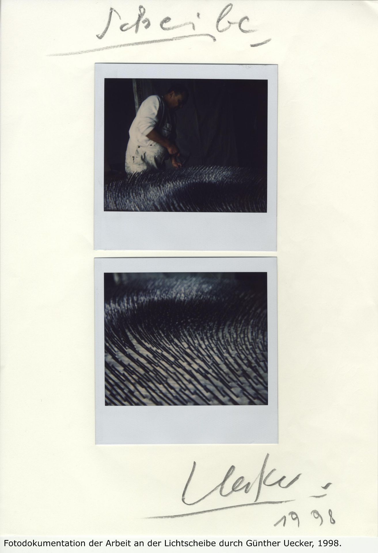 Günther Uecker: Lichtscheibe (Spirale) - Bild 10 aus 12