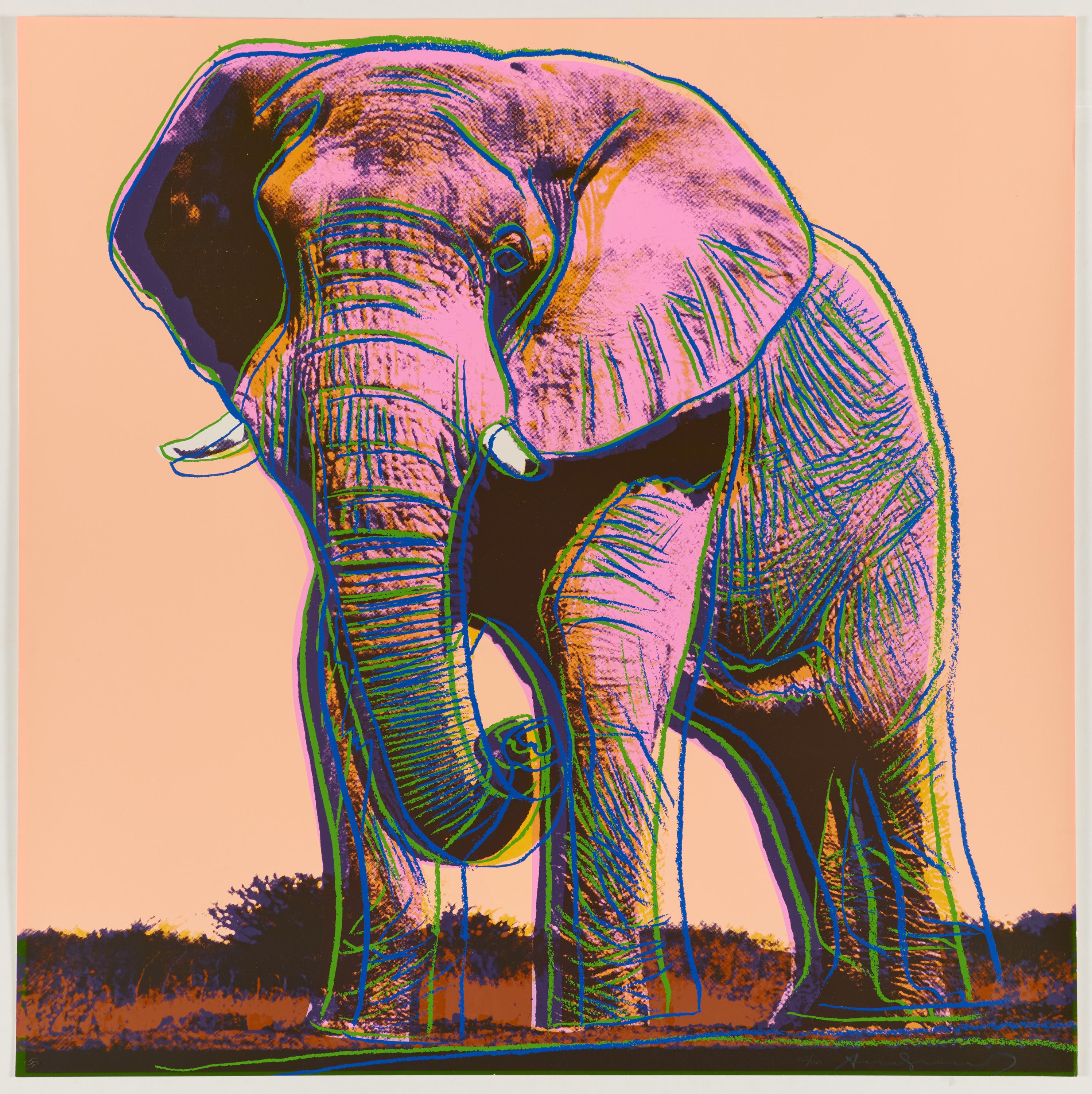Andy Warhol: African Elephant - Image 2 of 4