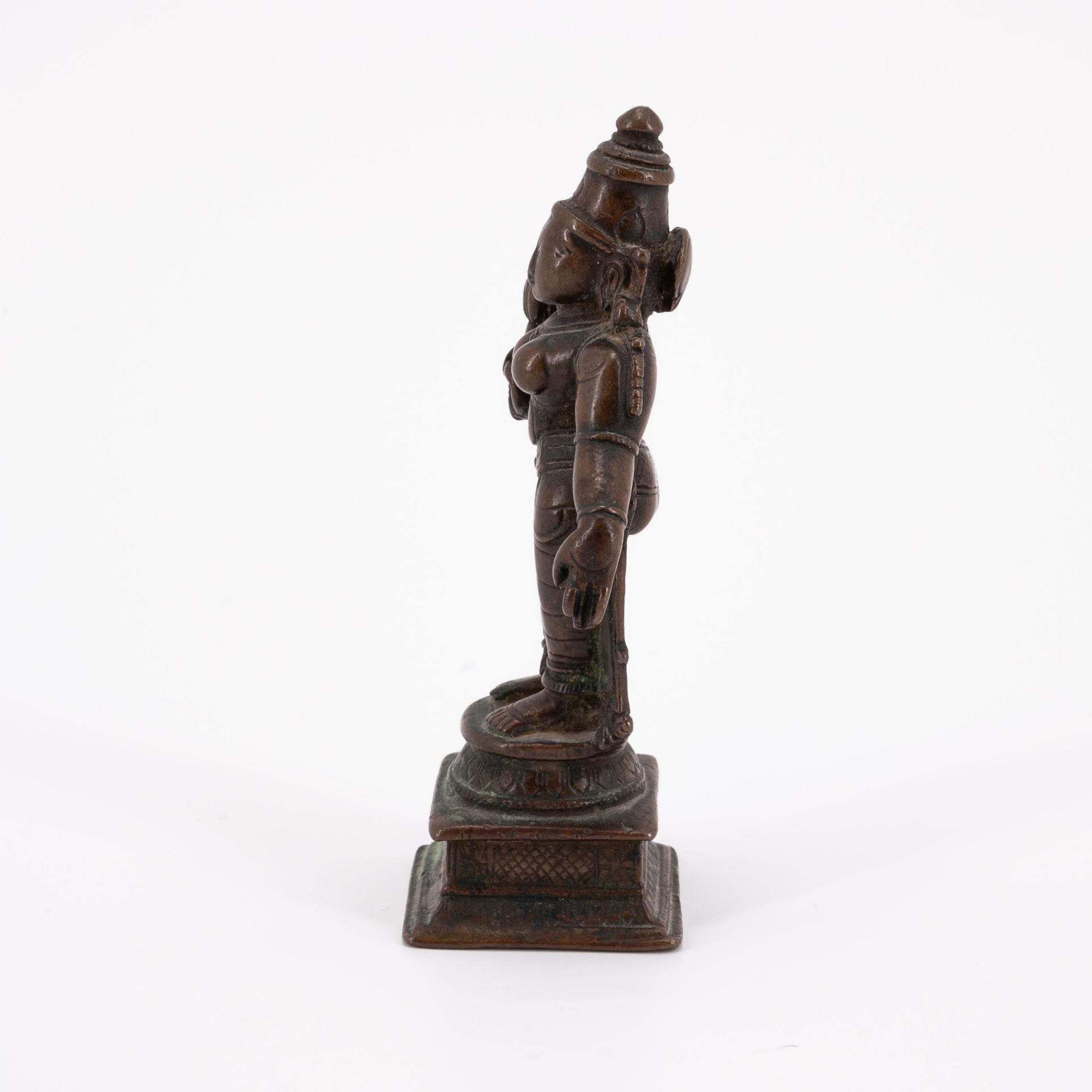 BRASS-BRONZE PARAVATI - Image 2 of 5