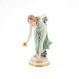 PORCELAIN FIGURE OF THE BALL PLAYER