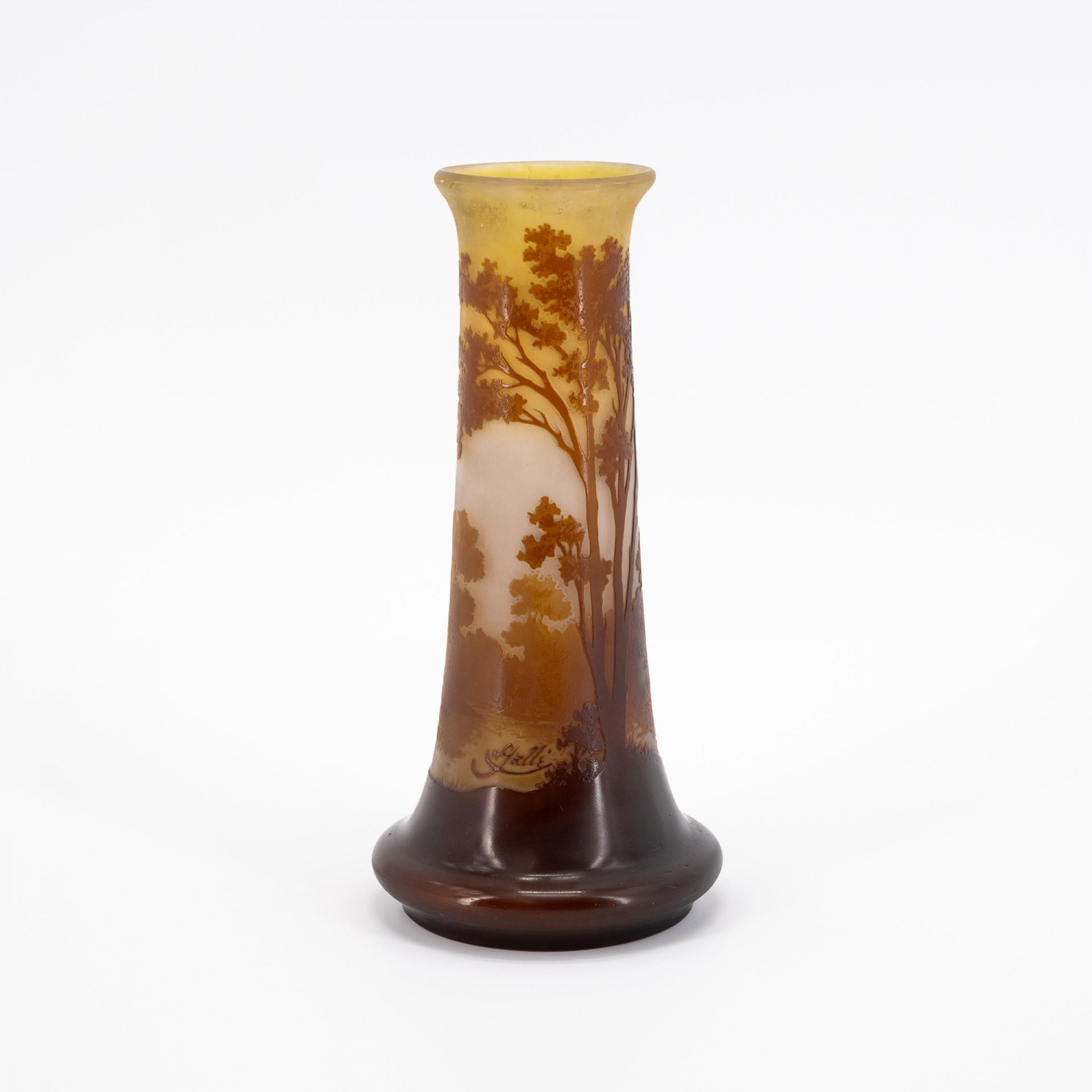 Kleine Vase mit Auenlandschaft - Bild 4 aus 7