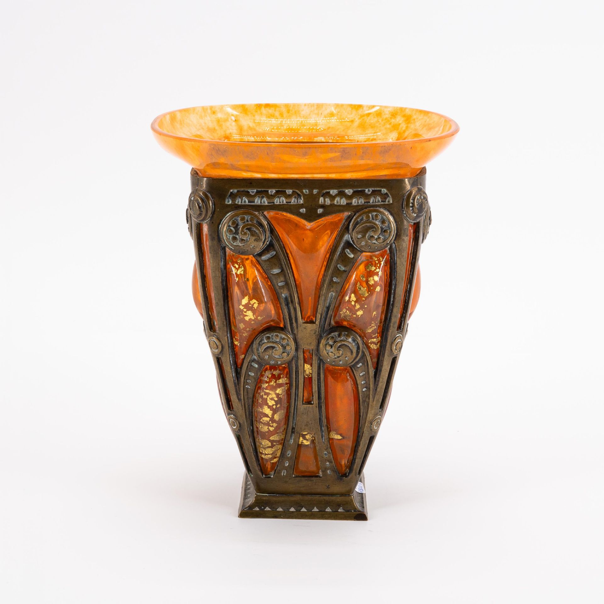 Art Déco Vase mit Metallmontierung - Bild 2 aus 6