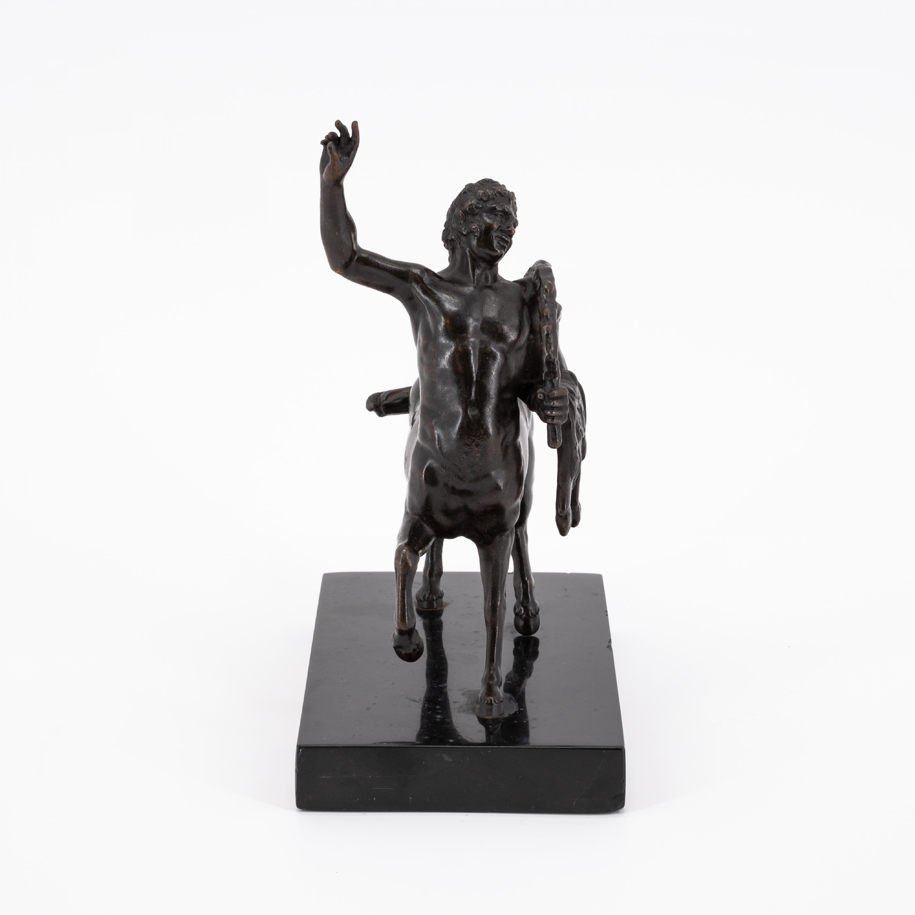 IRON FIGURE OF A YOUNG CENTAUR AS AN ALLEGORY OF YOUTH - Image 5 of 6