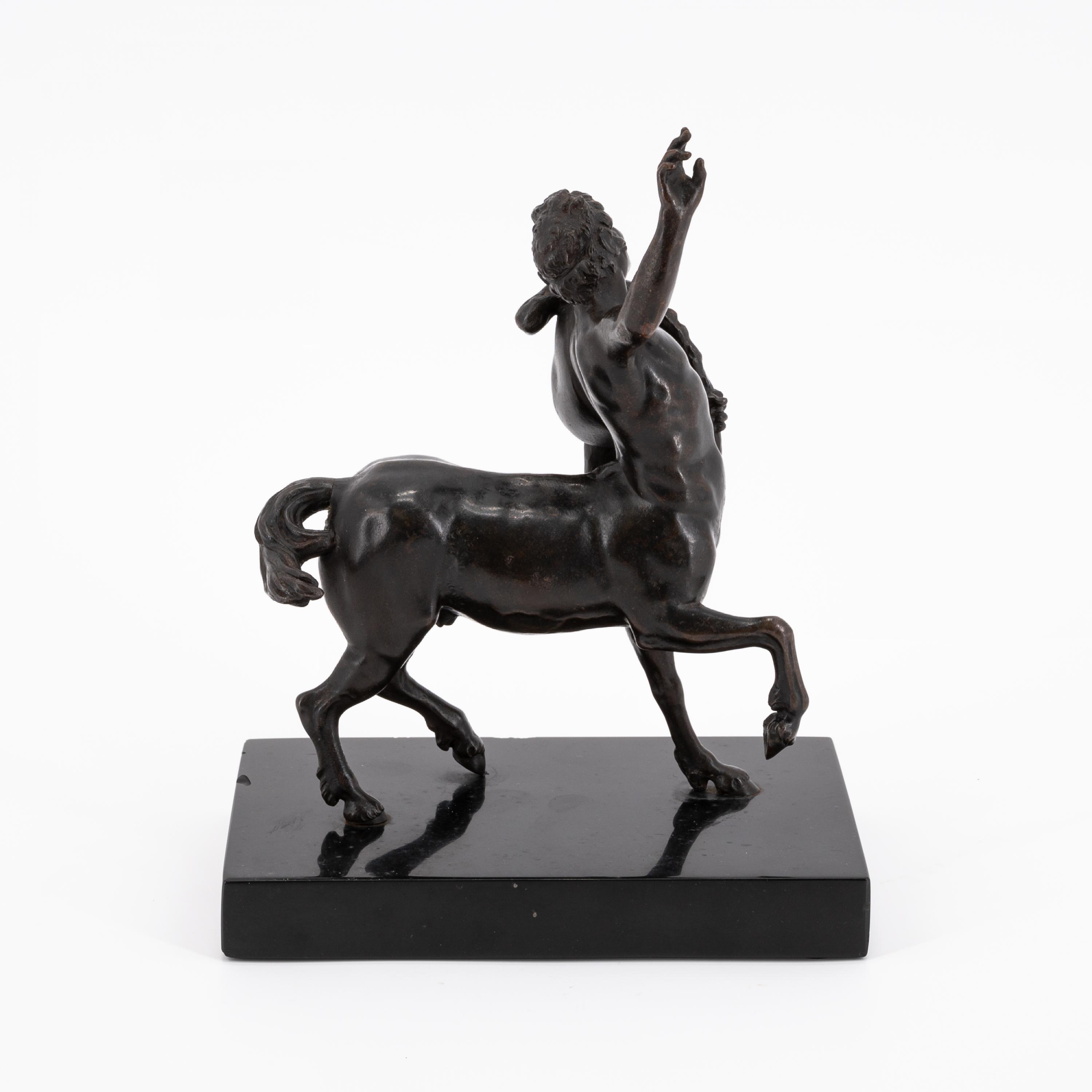 IRON FIGURE OF A YOUNG CENTAUR AS AN ALLEGORY OF YOUTH - Image 4 of 6