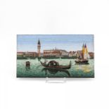 GLASS MICRO MOSAIC WITH A VIEW OF THE GRAND CANAL AND THE DOGE'S PLACE