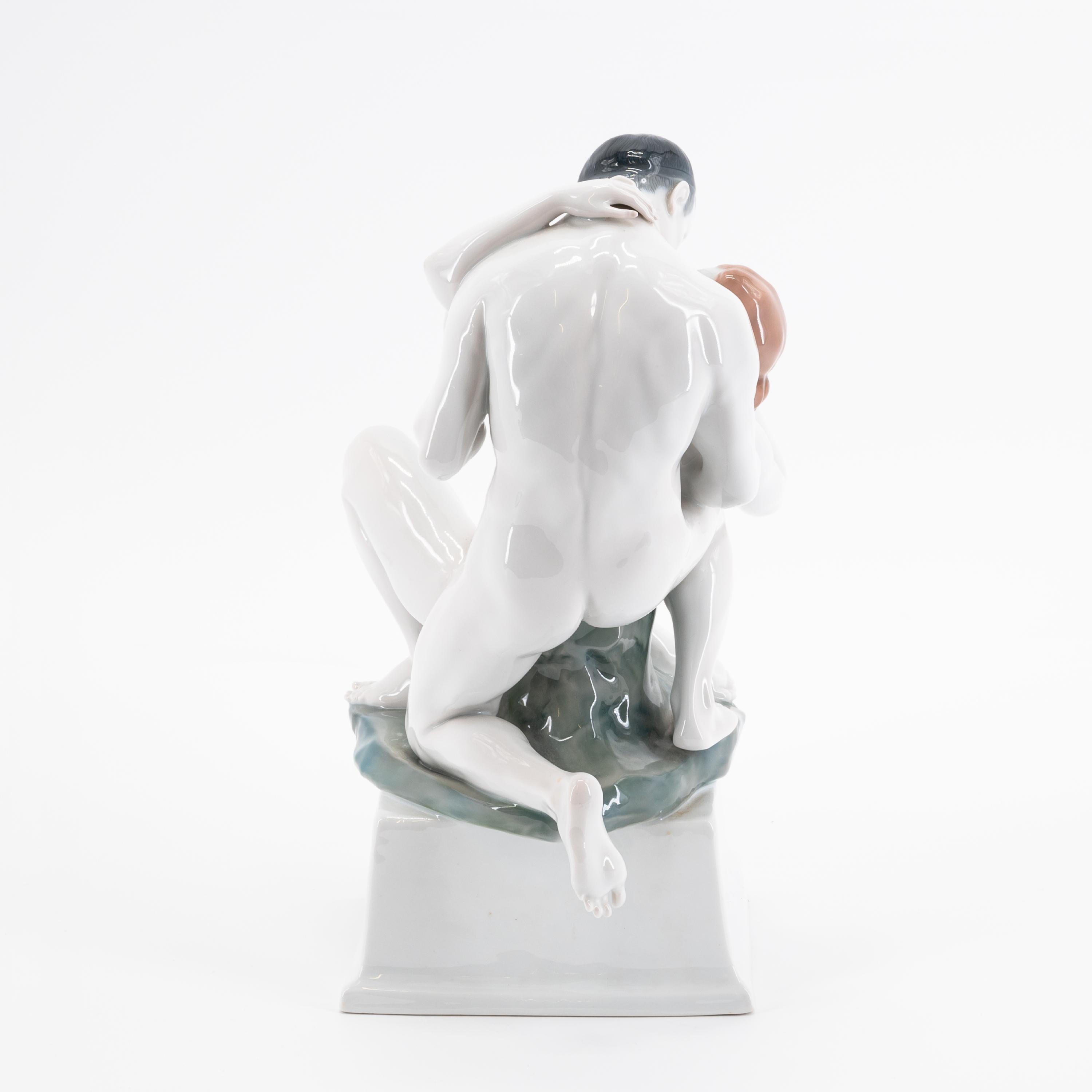 ENSEMBLE 'EROS' WITH A HUGGING AND KISSING COUPLE - Image 3 of 5